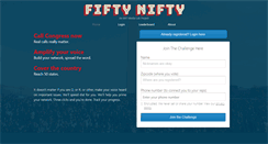 Desktop Screenshot of fiftynifty.org